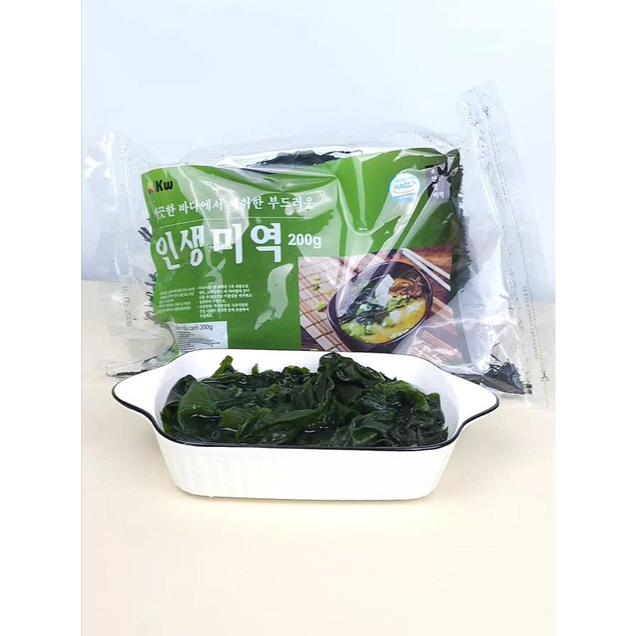 Rong Biển Khô Nấu Canh Kwook vị chuẩn Hàn Quốc – 200g / Gói – Dùng nấu ...