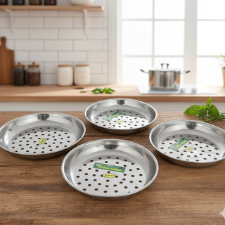 Vỉ hấp Không Chân bỏ nồi lẩu tiện lợi đẹp mắt, hấp mực hấp tôm hấp thị - Phương Trang