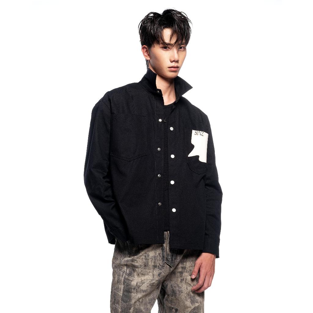 Áo Sơ Mi Oversized SNAZZY Unisex Chất Liệu Denim Chính Hãng - SHEEP BUTTON UP | BigBuy360 - bigbuy360.vn