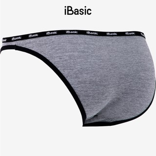 Quần lót nữ bikini lưng logo iBasic thun lạnh airy thoáng khí thể thao năng động PANY106