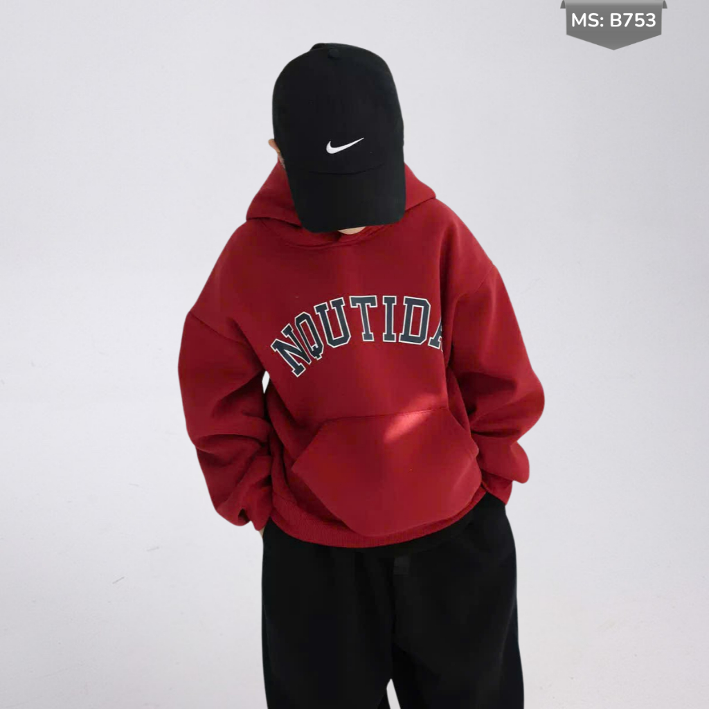 Áo Hoddie Thu Đông Cho Bé Trai, Bé Gái chất liệu Cotton nỉ bông Mềm Ấm B753 | JJ Kids Fashion