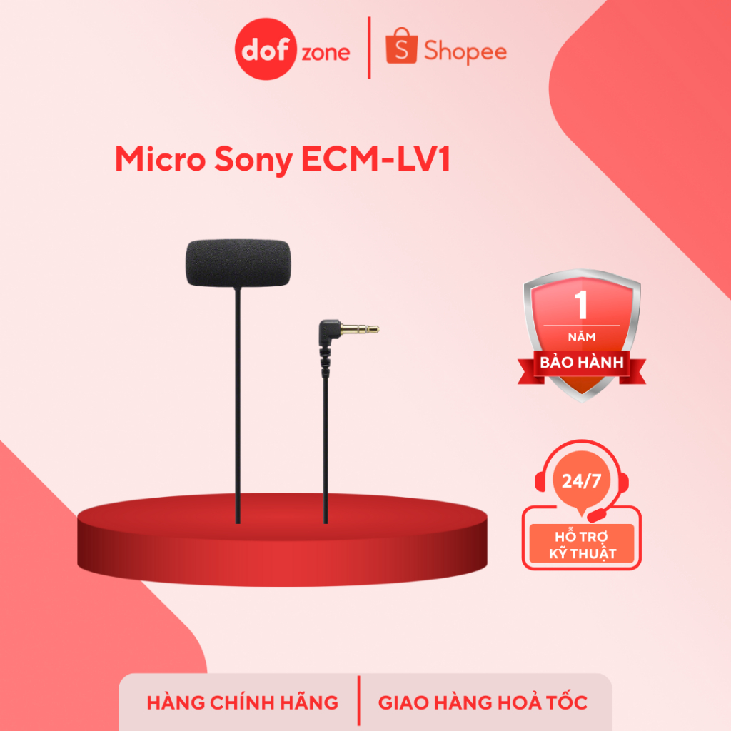 Micro Sony ECM-LV1 - Chính Hãng | Shopee Việt Nam