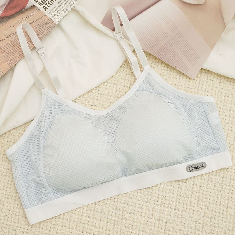 áo lót nữ 25-65kg, áo ngực học sinh cấp 2 cấp 3 không dấu vết, thiết kế dạng lưới thoáng mát dễ chịu mã 668