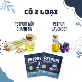 Men Khử Khuẩn Khử Mùi Hôi Cát Mèo Bioline BS1, Men Khử Khuẩn Cát Mèo PetPuri Gói 50g