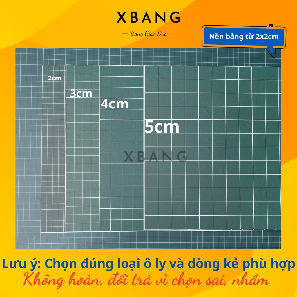 Bảng Phụ Nam Châm Kẻ Ô Ly Lớn – Đính Lên Bảng Từ, Dễ Dàng Sử Dụng | Tặng Kèm Phấn & Bút Kẹp Phấn