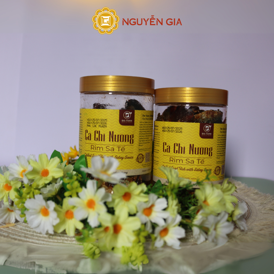 Cá Chỉ Nướng Rim Sa Tế Bigfarm 350g NGDAV011