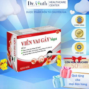 VIÊN VAI GÁY VEGA (Hộp 30 viên) Giúp hoạt huyết, hỗ trợ mạnh gân cốt, giảm các triệu chứng đau nhức xương khớp