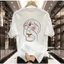 Áo Thun Dora Mèo Unisex Nam Nữ Chất Vải Cotton Thoáng Mát Dày Dặn Hình In Sắc Nét