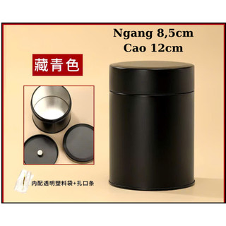 Lọ hộp Nhôm Thiếc kín Đựng Matcha, đựng Trà, đựng Caphe, đựng Thực Phẩm, đủ màu sắc