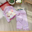 Đồ Bộ Bé Gái Mặc Nhà dài tay Pijama Lụa 3D Cao Cấp Cho Bé