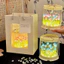 Hộp đèn hình bánh kem hoa tuylip handmade xinh xắn