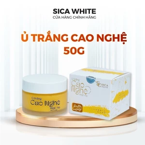 Mặt nạ cao nghệ ủ trắng da mặt Sica White 50g trắng da, mờ thâm mụn, không đều màu Chính hãng