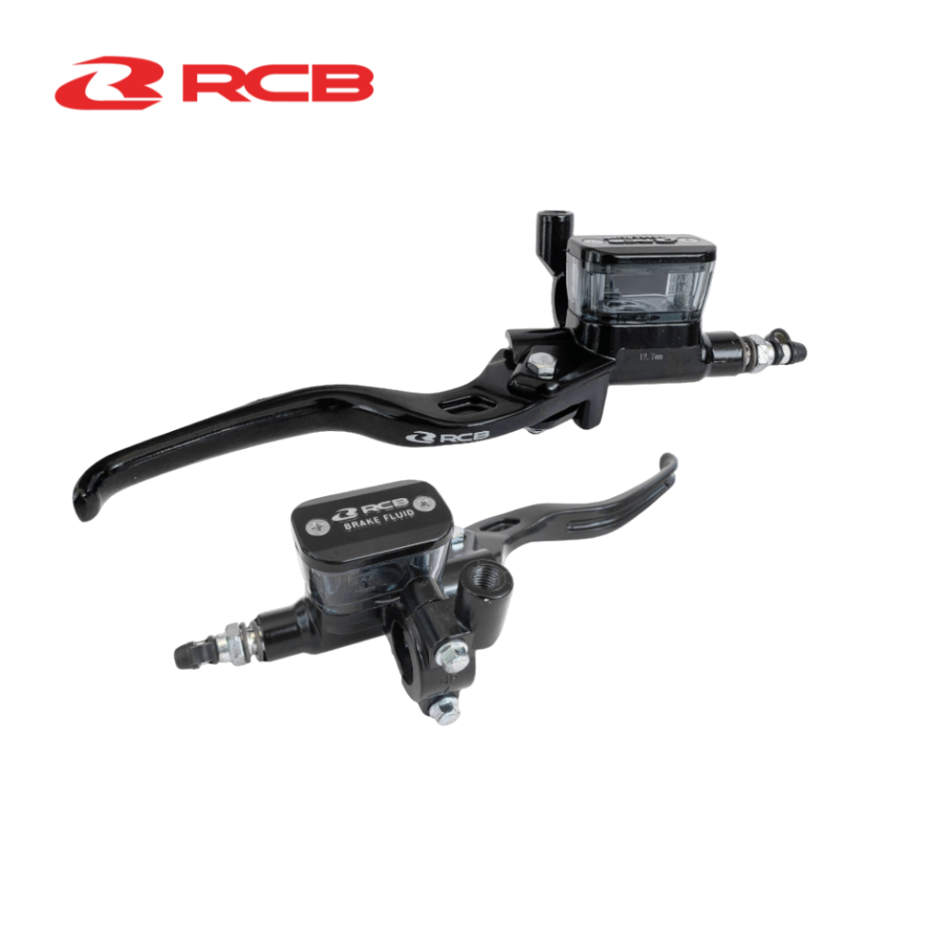 Tay Dầu RCB E3 12.7mm – Bình Dầu Vuông Trong Suốt – Màu Đen