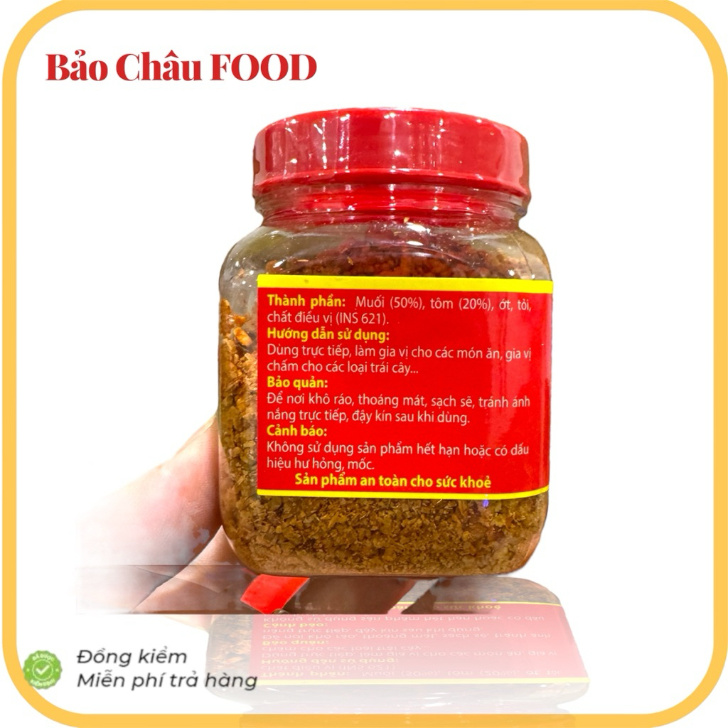 Muối Tôm Phát Đạt 100gr – Hương Vị Đậm Đà Khó Cưỡng Từ Tây Ninh!