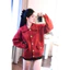 Áo cardigan len đỏ cam cổ bẻ khuy đồng sang chảnh, chất len dày mềm mịn hot hit