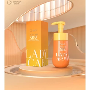 Dung Dịch Vệ Sinh Phụ Nữ Giúp Hỗ Trợ Cấp Ẩm Làm Sạch Dịu Nhẹ Lady Care Q10 Queenie Skin 120ml