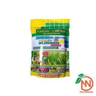 NPK 6-30-30 Gói 1kg - Phân Bón Lá Growmore Giúp Dưỡng Hoa, Kích Hoa, To Bông, Xanh Lá
