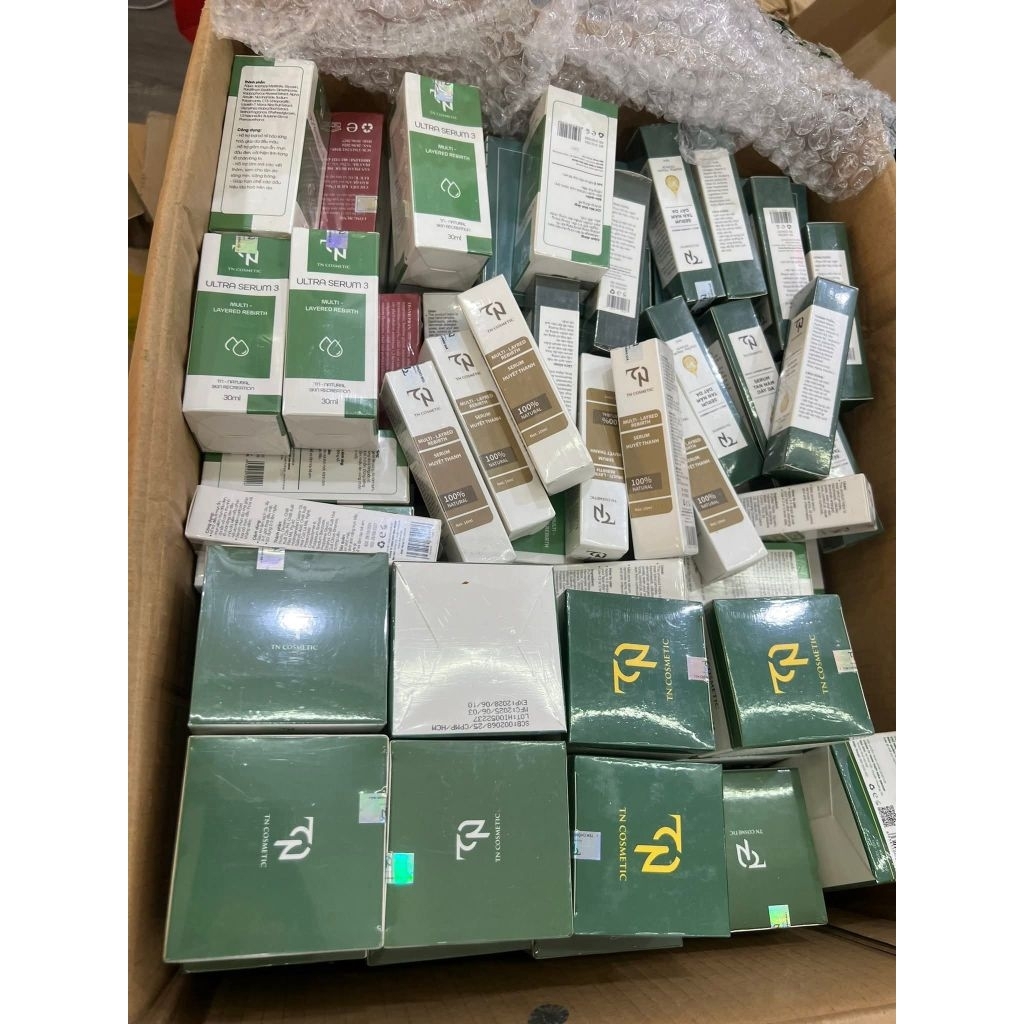 [Mua 1 được 11 🎁] Kem chống nắng TN Cosmetic SPF50+ PA++++ | Bảo vệ & dưỡng sáng da | Tặng 10 mặt nạ dưỡng da