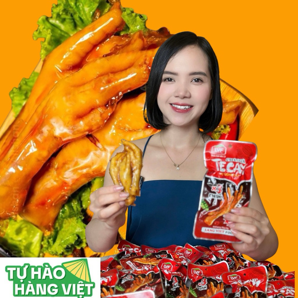 [COMBO 30] CHÂN GÀ TÊ CAY X3 - 70g