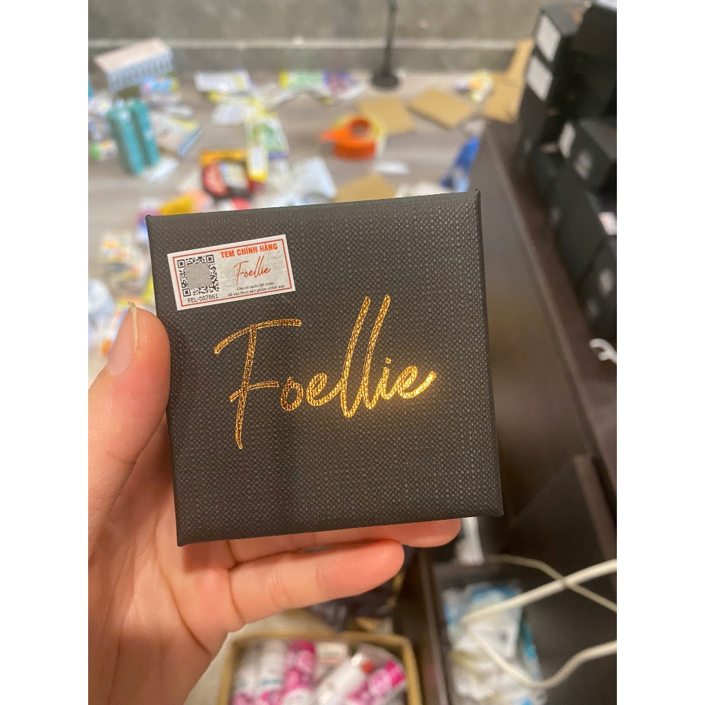 [Che tên] Nước hoa vùng kín Foe.llie  5ml Màu đen Hàn Quốc