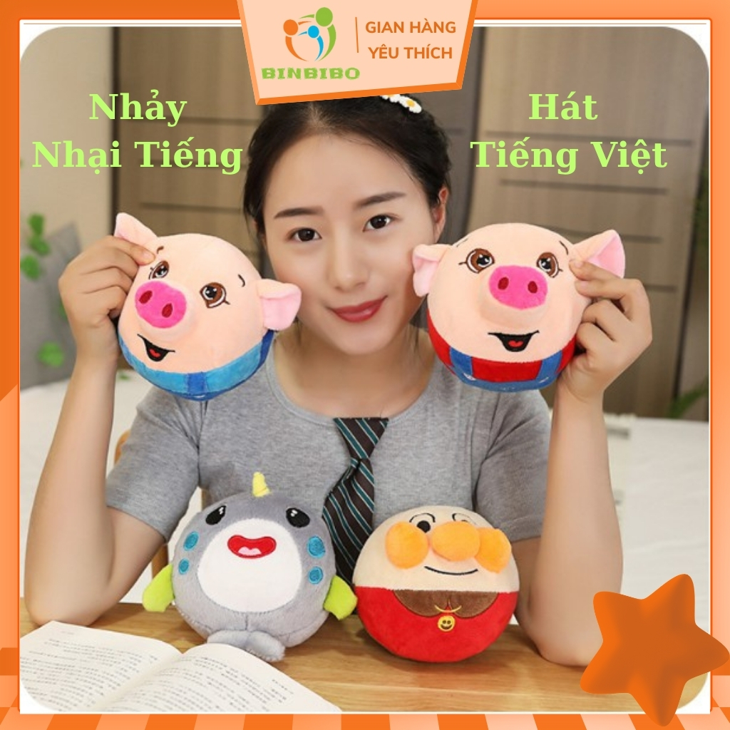 Heo nhảy nhại tiếng hát Tiếng Việt đồ chơi nhại giọng cho bé