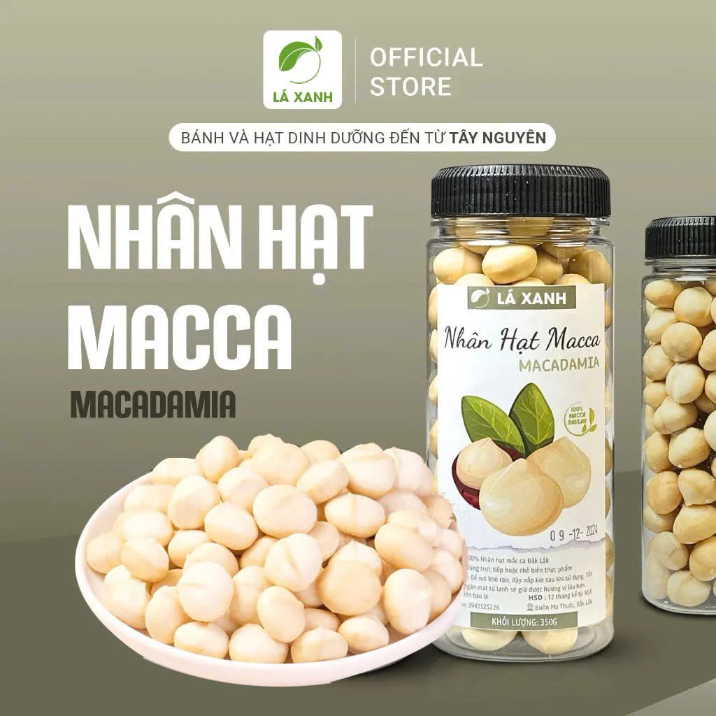 Nhân macca tách vỏ