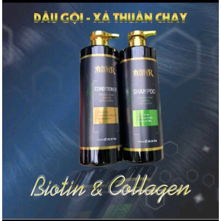 Dầu gội thuần chay bổ sung Biotin & Collagen - Kolormaster