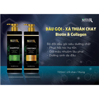 Dầu gội thuần chay bổ sung Biotin & Collagen - Kolormaster