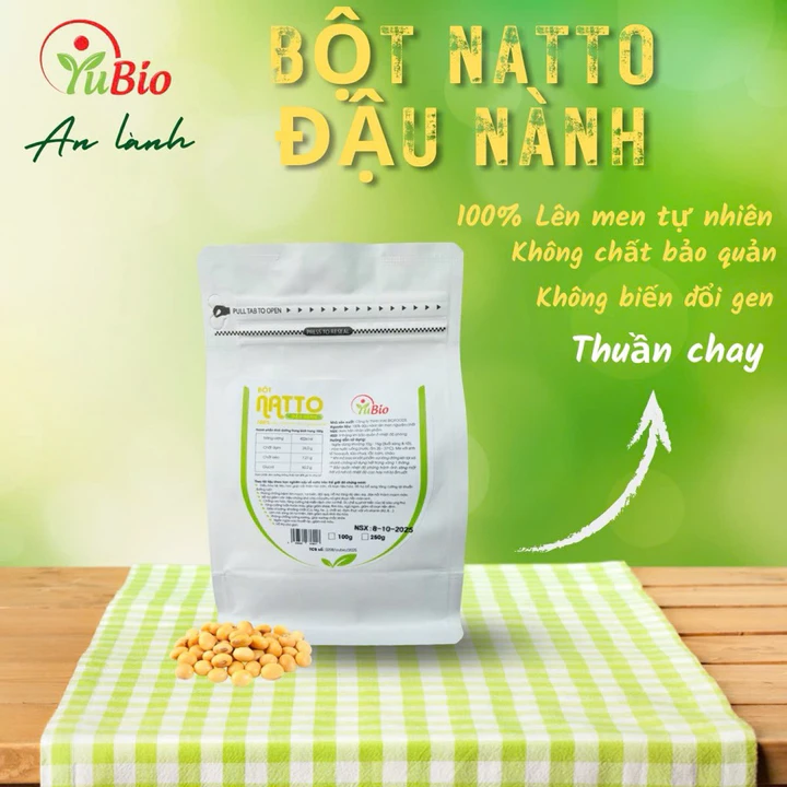 Bột Natto đậu nành YUBIO