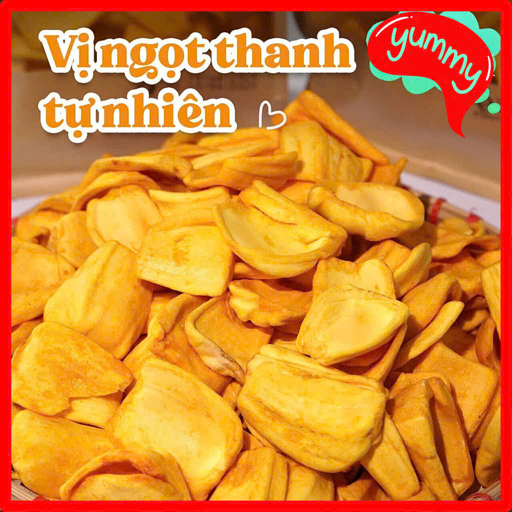 Mít Thái sấy giòn không đường chuẩn xuất khẩu, trái cây hoa quả sấy giòn ăn vặt healthy, HTC Food