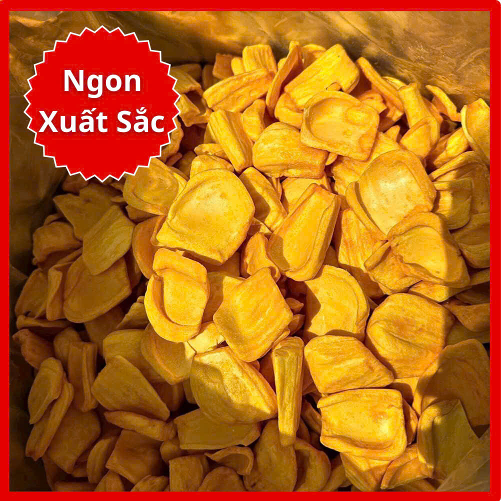 Mít Thái sấy giòn không đường chuẩn xuất khẩu, trái cây hoa quả sấy giòn ăn vặt healthy, HTC Food