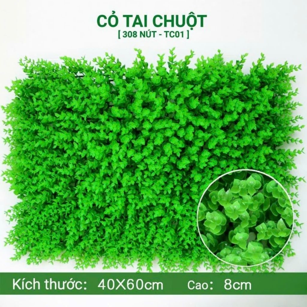 Combo 20 tấm Thảm cỏ trang trí tường kích thước 40cm x 60cm trang trí tường làm packgroud chụp sản phẩm,...