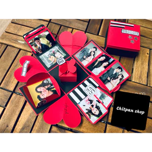 Hộp quà lovebox- 10cm- quà tặng ý nghĩa dịp sinh nhật, anniversary, thanks you...