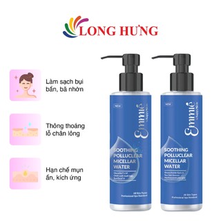 Nước tẩy trang Emmié By Happyskin Soothing Polluclear Micellar Water (220ml)