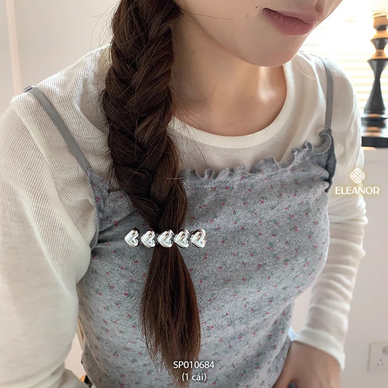Kẹp tóc nữ Eleanor Accessories hình trái tim phụ kiện tóc kẹp tóc mái 10684