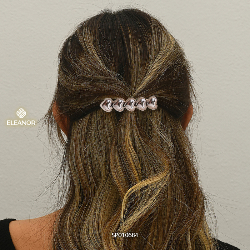Kẹp tóc nữ Eleanor Accessories hình trái tim phụ kiện tóc kẹp tóc mái 10684