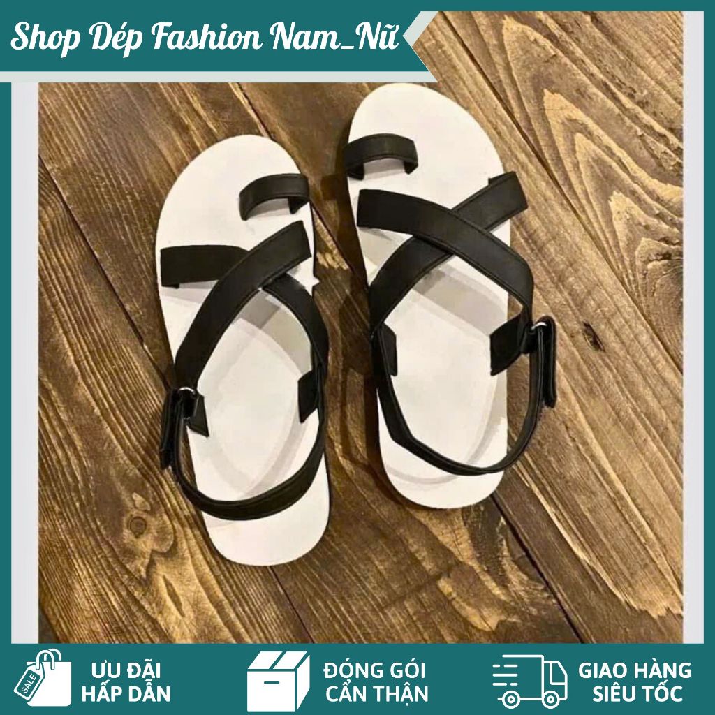 Dép Sandal Nam Quai Chéo Da Mềm Đế Cao Su Êm Chân – Phong Cách Trẻ Trung