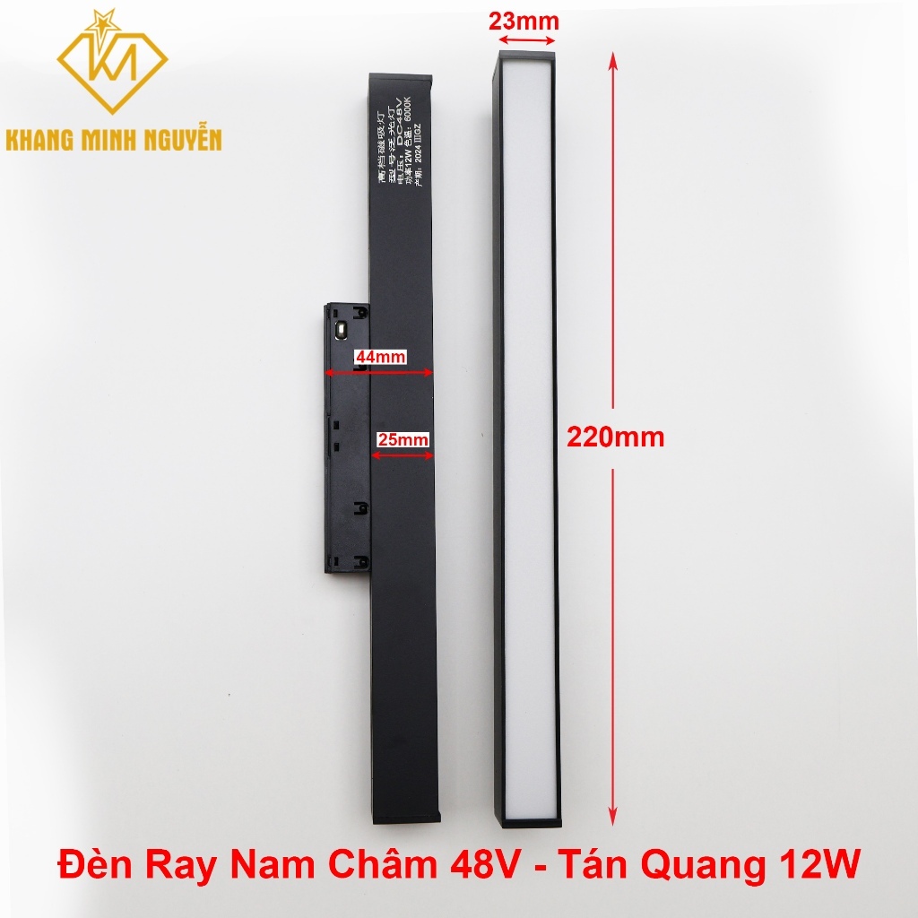 (Ray Nam Châm) Đèn chuyên dụng cho ray nam châm, đèn tản quang, chiếu điểm, ống bơ,...