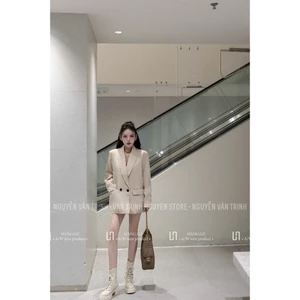 { Lùi 1 Size } Áo Vest Zara độn vai fom đứng dáng - Hàng QCL1