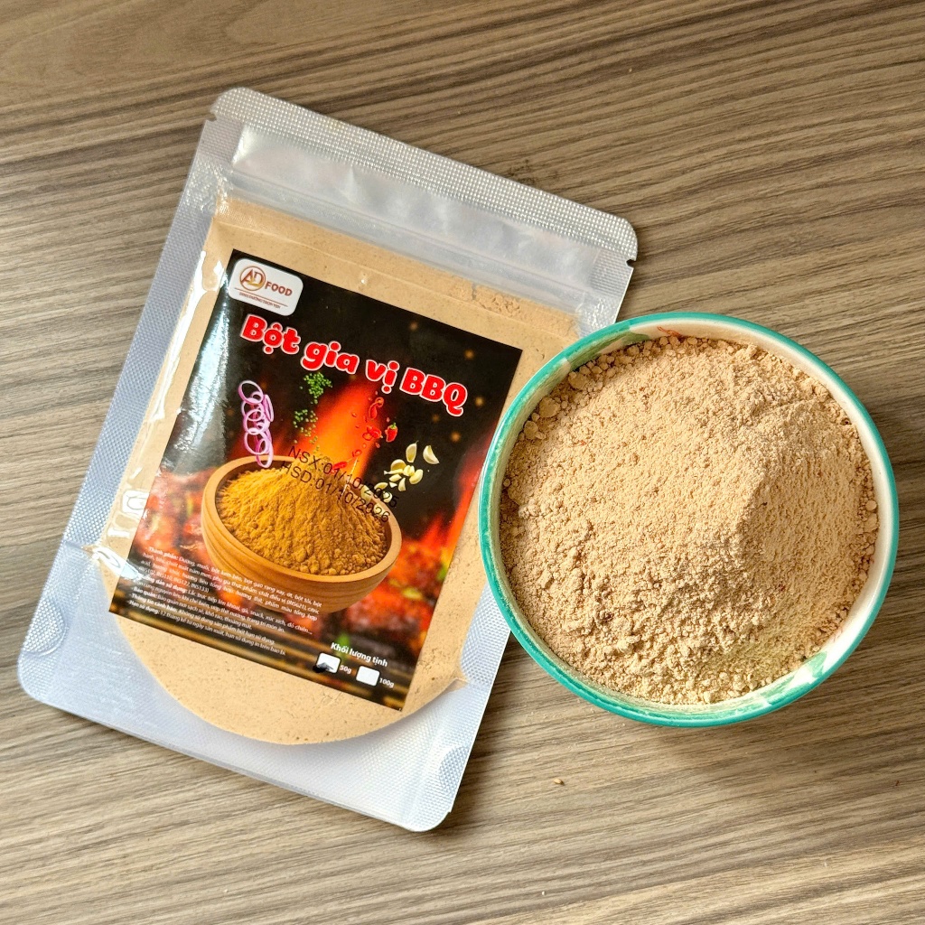 50g Bột lắc vị BBQ ADFOOD  –Dễ dùng cho các món chiên khoai, gà rán, snack