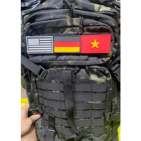 Lá cờ dán áo hoặc mũ hoặc vật liệu tiện dụng bền chắc, chất lượng Sticker Bida dán bao cơ logo