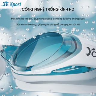 Kính bơi tráng gương cao cấp Youyou chống sương mờ & chống nước viền Silicon mềm mại KB61217