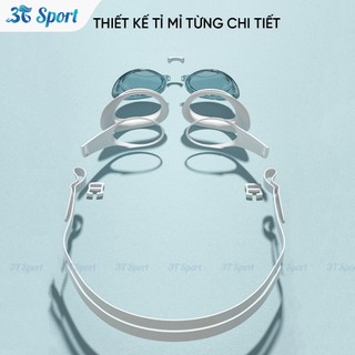 Kính bơi tráng gương cao cấp Youyou chống sương mờ & chống nước viền Silicon mềm mại KB61217
