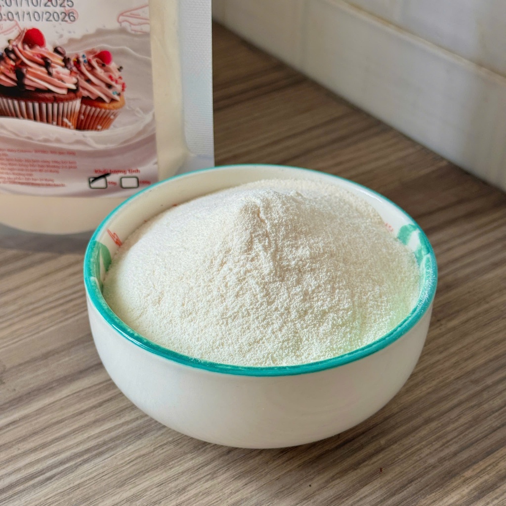 50g Bột whipping cream không đường ADFOOD – dùng làm kem trang trí bánh, mousse và tiramisu