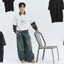 Quần Denim Wash Xanh Ống Rộng Unisex Form Rộng Dáng Thụng GODMOTHER 2025