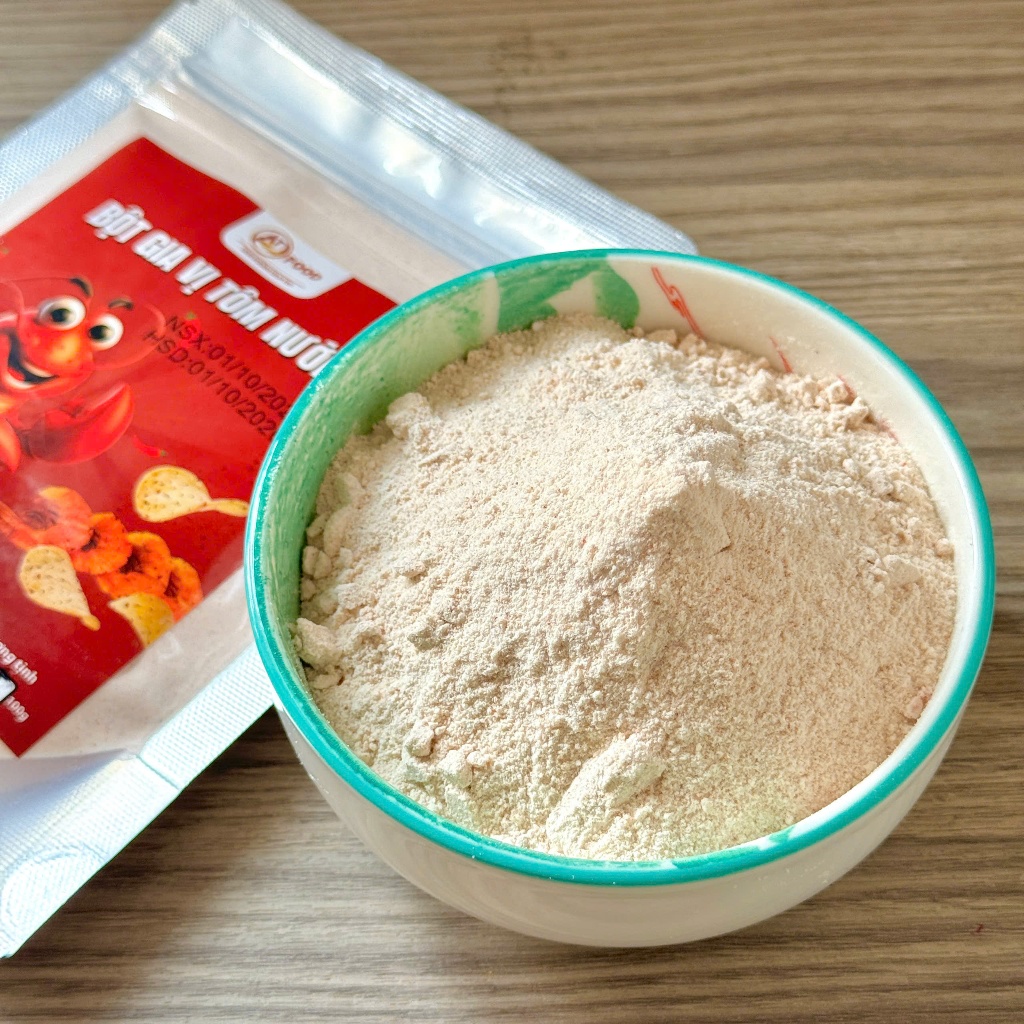 100g Bột gia vị tôm nướng ADFOOD – thích hợp cho món chiên, tẩm bột snack và ướp đồ nướng