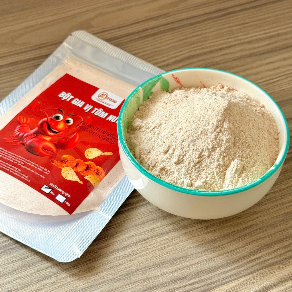50g Bột gia vị tôm nướng ADFOOD – dùng làm gia vị cho các món chiên, snack và trang trí món ăn