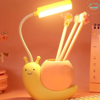 [Kho sỉ] Đèn Để Bàn Hình Ốc Sên Có Thể Dùng Làm Đèn Trang Trí Decor Nhà Cửa, NgủLàm Đèn  - Hùng home