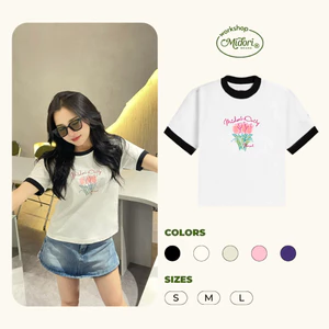 Áo Thun Baby Tee DAISY Chất Liệu Cotton Cao Cấp Phông Nam Nữ Unisex Local Brand | Mi Midori