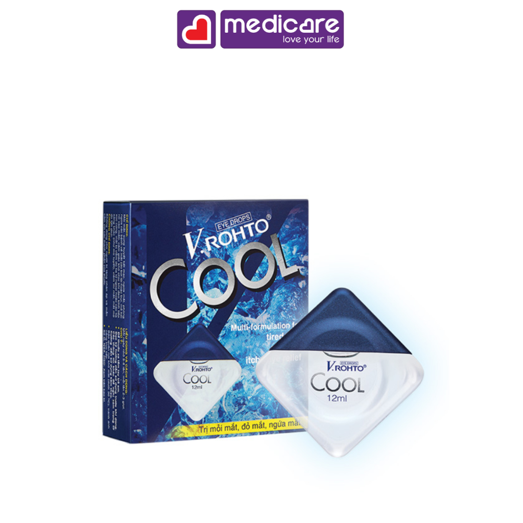 Thuốc nhỏ mắt V.ROHTO dành cho mắt khô, mỏi mắt 13ml